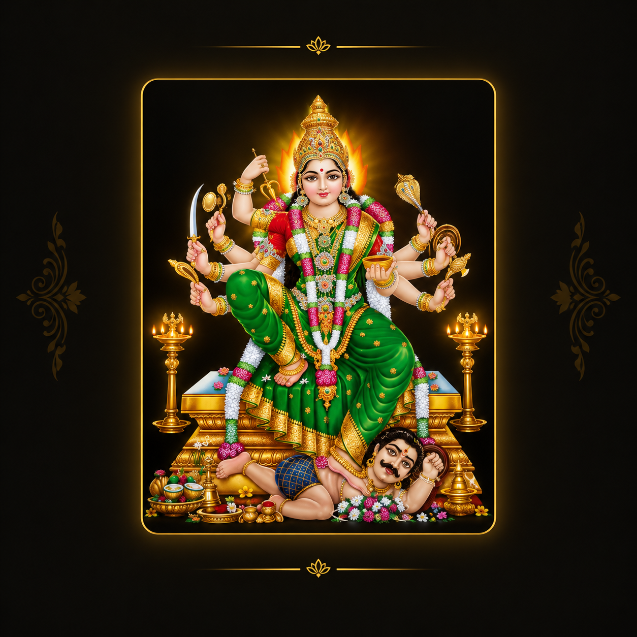 Goddess devotional poster